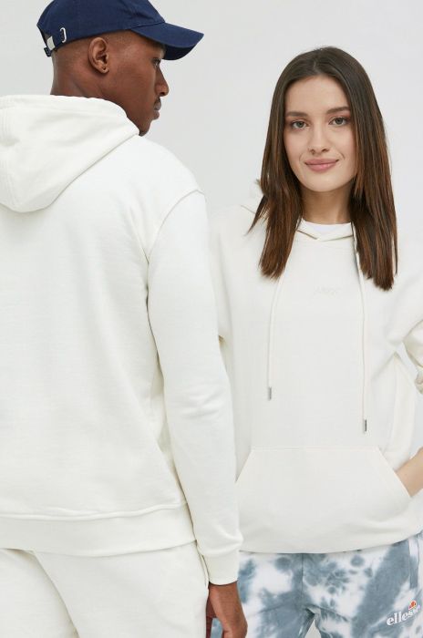 Бавовняна кофта Arkk Copenhagen колір бежевий однотонна (2215217)