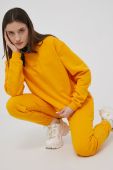 Бавовняна кофта Arkk Copenhagen колір жовтий однотонна