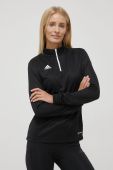 Тренувальна кофта adidas Performance Entrada 22 H57541 жіноча колір чорний однотонна