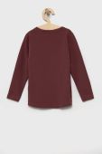 Дитячий лонгслів Name it колір фіолетовий