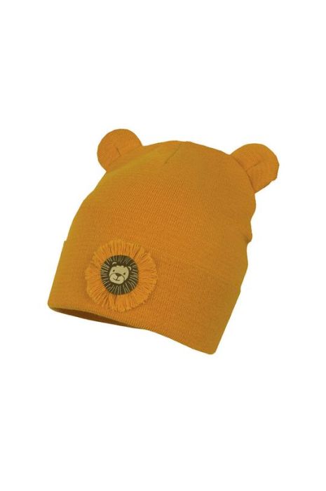 Дитяча шапка Jamiks колір помаранчевий з тонкого трикотажу (2139410)