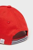 Дитяча кепка Mayoral колір червоний з принтом