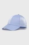 Кепка Pieces однотонна колір блакитний