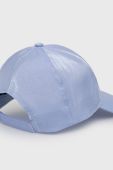 Кепка Pieces однотонна колір блакитний