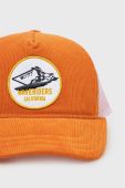 Кепка Superdry колір помаранчевий з аплікацією (2288984)