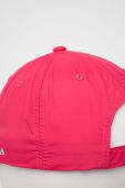 Кепка Fila колір рожевий однотонна