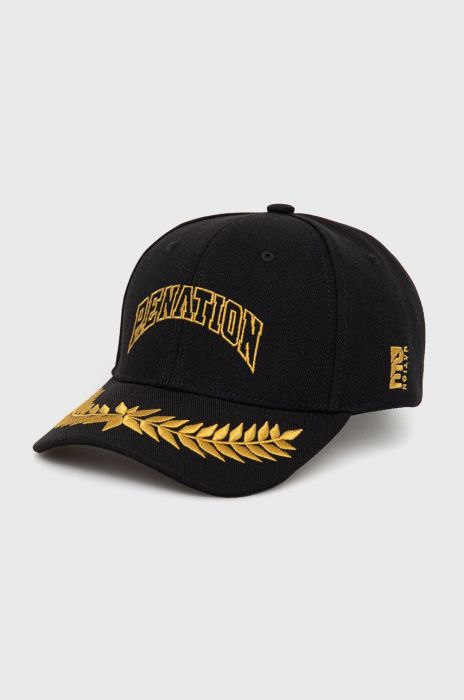 Кепка P.E Nation колір чорний з аплікацією (2416332)
