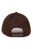 Дитяча кепка Michael Kors колір коричневий візерунок