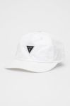 Кепка Guess колір білий з аплікацією (2193315)