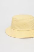 Бавовняний капелюх HUF колір жовтий з бавовни