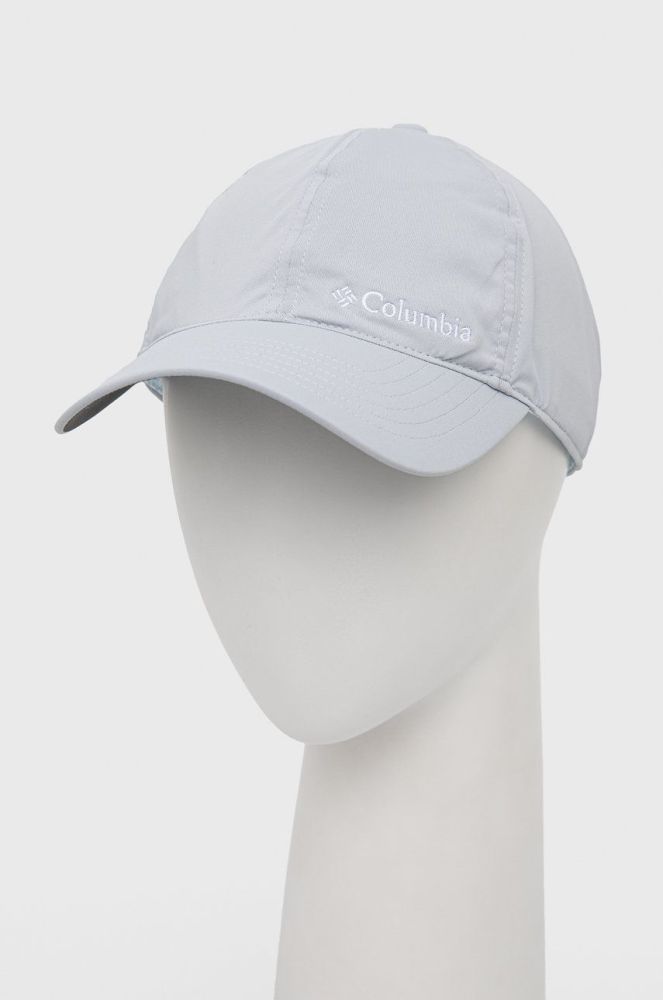Кепка Columbia з аплікацією колір блакитний
