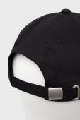 Бавовняна кепка Fila колір чорний з аплікацією (2468060)