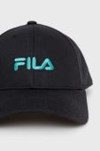 Кепка Fila колір чорний з аплікацією (2610279)