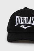 Бавовняна кепка Everlast колір чорний з аплікацією (2137841)