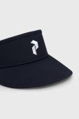 Козирок від сонця Peak Performance колір синій з аплікацією