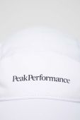 Кепка Peak Performance колір білий з принтом