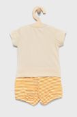 Дитячий бавовняний комплект United Colors of Benetton колір помаранчевий (2333007)