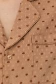 Сорочка Bruuns Bazaar жіноча колір бежевий regular класичний комір