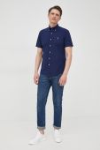 Сорочка Polo Ralph Lauren чоловіча колір синій regular комір button-down (2291875)