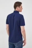 Сорочка Polo Ralph Lauren чоловіча колір синій regular комір button-down (2291875)