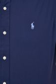 Сорочка Polo Ralph Lauren чоловіча колір синій regular комір button-down (2291875)