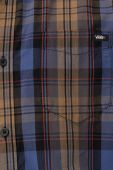 Бавовняна сорочка Vans чоловіча regular комір button-down колір барвистий
