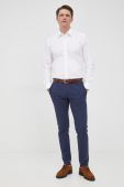 Сорочка BOSS чоловіча колір білий slim класичний комір (2291888)