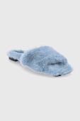 Тапочки Hugo колір блакитний