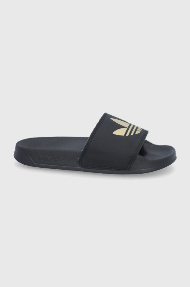 Шльопанці adidas Originals GZ6196 жіночі колір чорний GZ6196-CBLACK