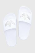 Шльопанці adidas Originals Adilette Lite W GZ6197 жіночі колір білий GZ6197-FTWWHT