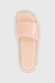 Шльопанці Tory Burch жіночі колір рожевий
