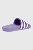 Шльопанці adidas Originals Adilette GX8637 жіночі колір фіолетовий GX8637-MAGL/WHT