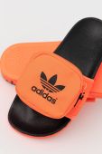 Шльопанці adidas Originals GY1009 жіночі колір помаранчевий GY1009-SOLRED