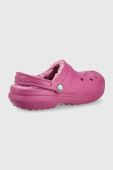 Тапочки Crocs Classic Lined Clog колір фіолетовий 203591