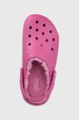 Тапочки Crocs Classic Lined Clog колір фіолетовий 203591