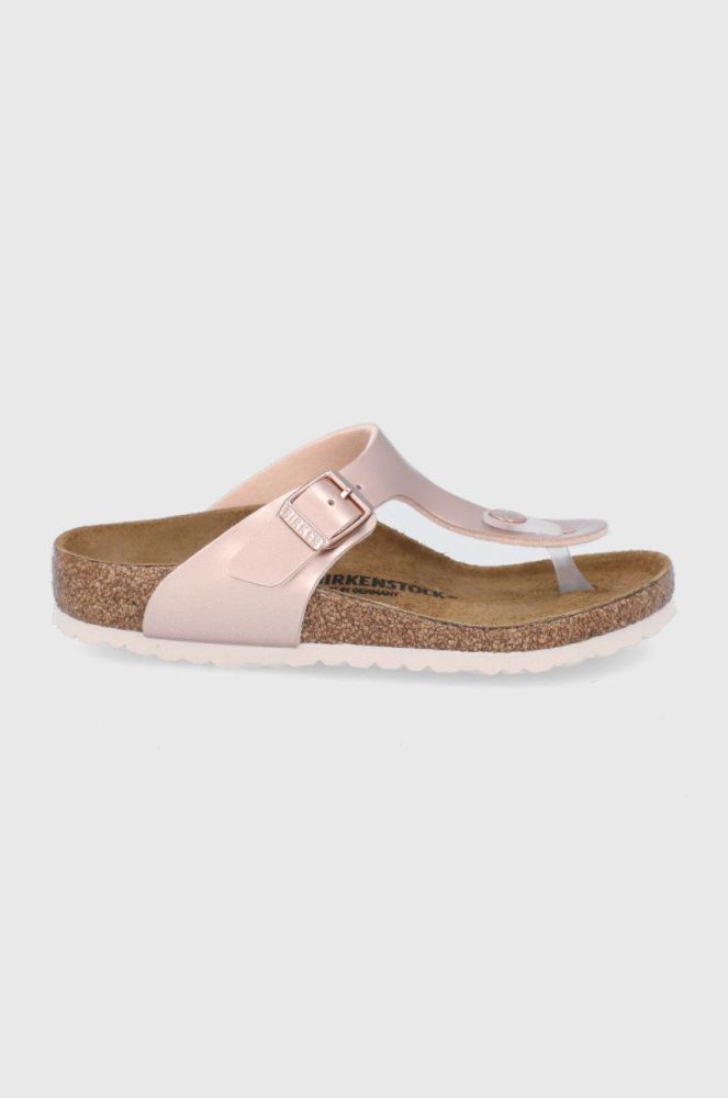 Дитячі в'єтнамки Birkenstock колір золотий (1983798)