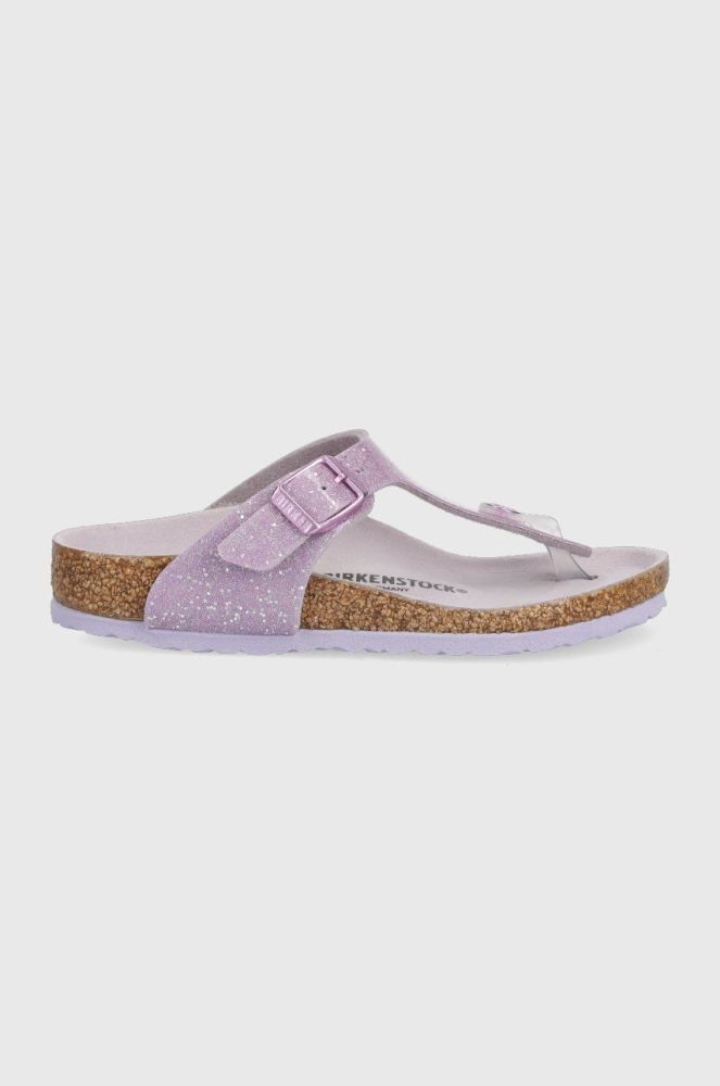 Дитячі в'єтнамки Birkenstock колір фіолетовий (2282360)