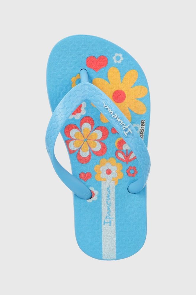 Дитячі в'єтнамки Ipanema Temas X Kids колір блакитний