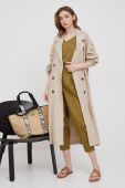 Тренч Y.A.S жіночий колір бежевий перехідний