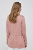 Куртка Only жіноча колір рожевий перехідна