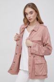Куртка Only жіноча колір рожевий перехідна