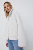 Куртка Samsoe Samsoe жіноча колір сірий перехідна oversize