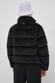 Пухова куртка Superdry жіноча колір чорний зимова