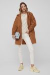 Куртка Pennyblack жіноча колір коричневий перехідна