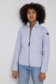 Куртка Napapijri жіноча перехідна колір блакитний