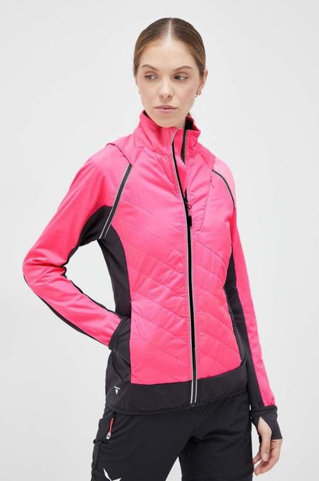 Куртка CMP жіноча колір рожевий