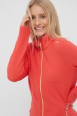 Спортивна кофта CMP жіноча колір помаранчевий однотонна