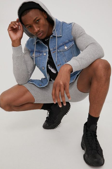 Куртка Jack & Jones чоловіча перехідна колір блакитний