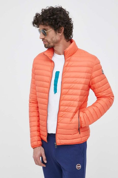 Пухова куртка Colmar чоловіча колір помаранчевий перехідна