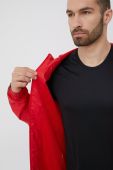 Куртка adidas чоловіча колір червоний перехідна
